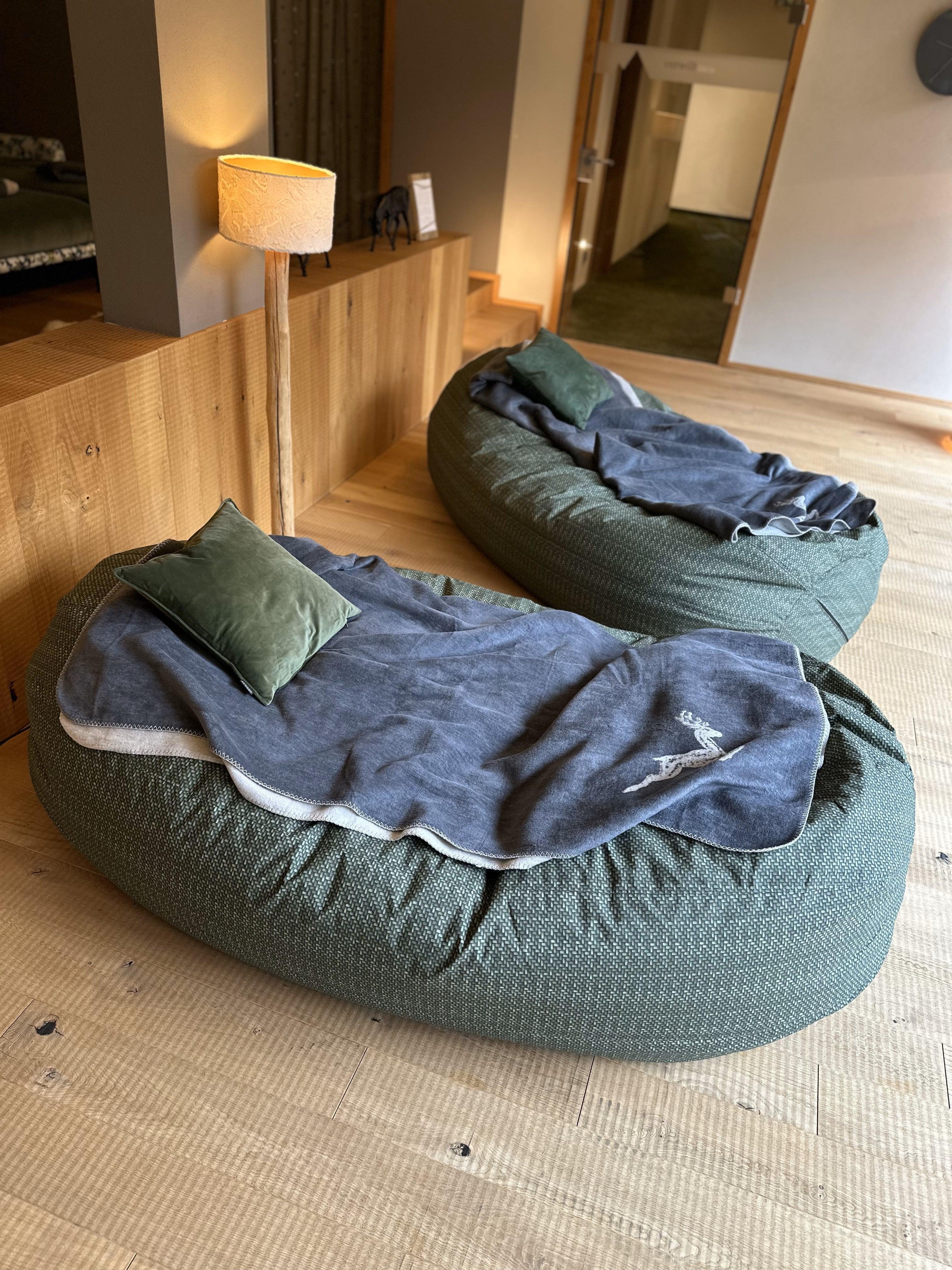 Neuigkeiten von Brasilheroe-Sitzsack XXL für Sauna, SPA & Wellnessarea im Hotel Franks-Familienunternehmen-Brasilheroe