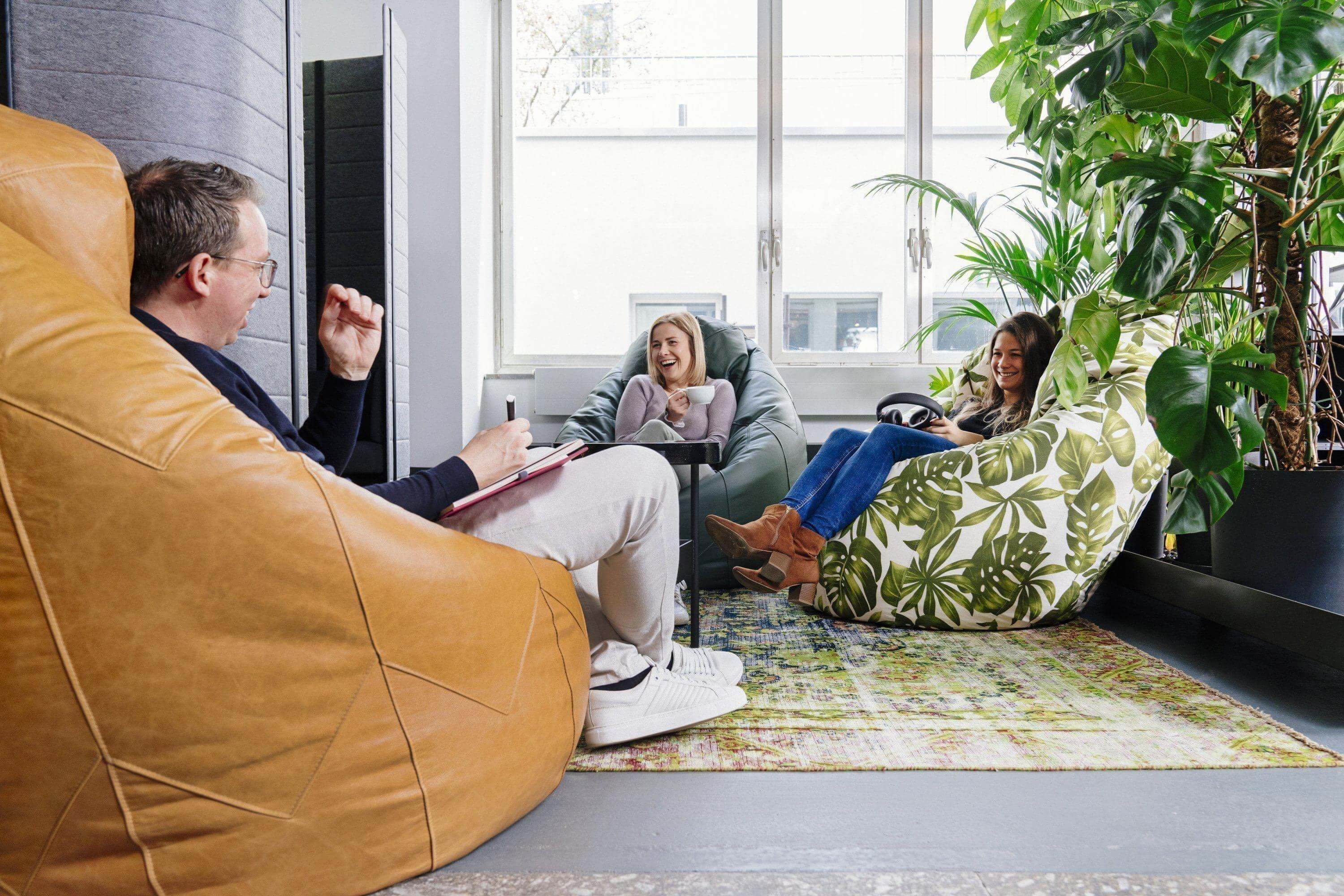 HANDMADE PREMIUM SITZSÄCKE AUS LEDER ODER STOFF-Familienunternehmen-Brasilheroe