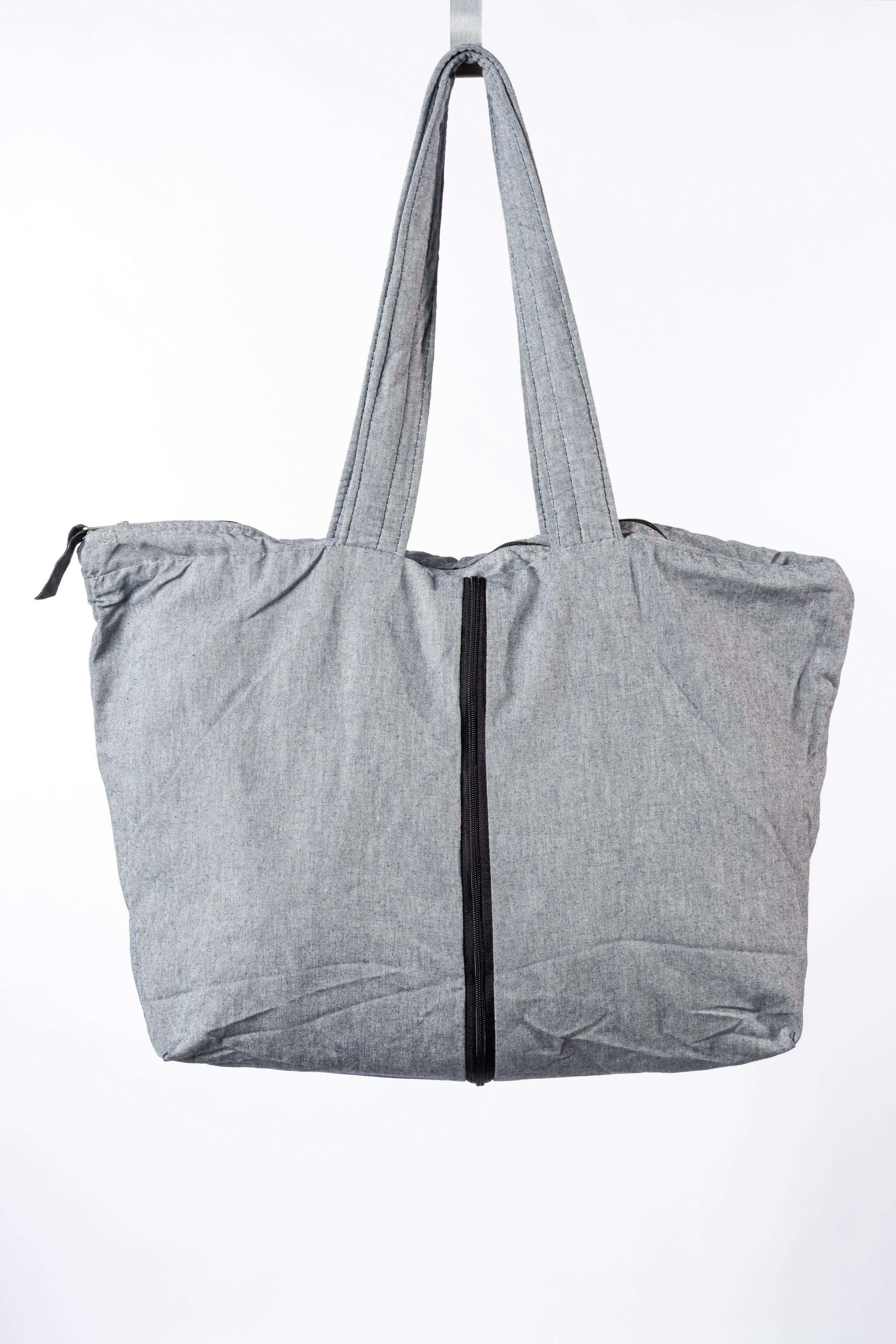 Canoa Handtasche, Groß - Jeans, Flex-Familienunternehmen-Brasilheroe-