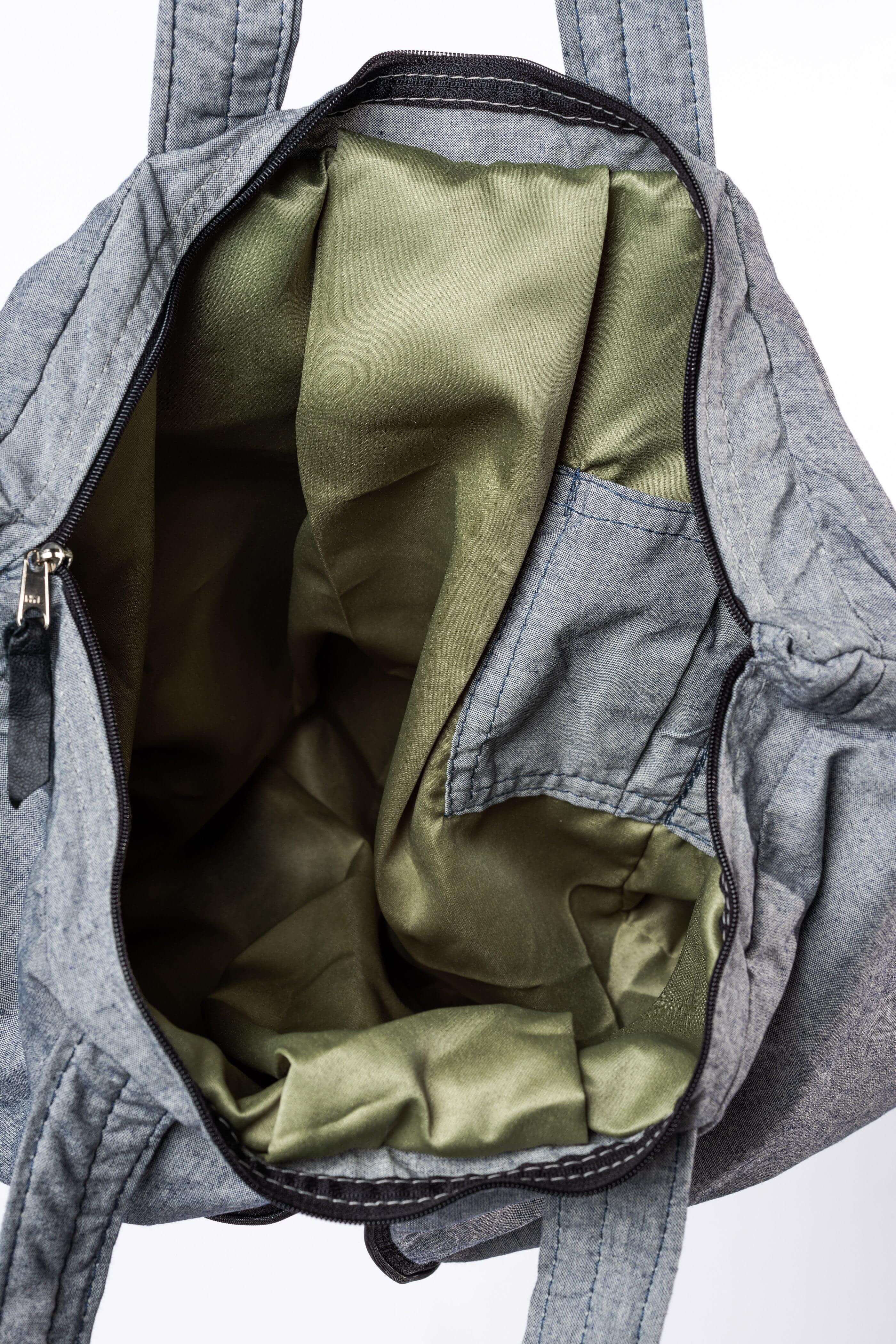 Canoa Handtasche, Groß - Jeans, Flex-Familienunternehmen-Brasilheroe-