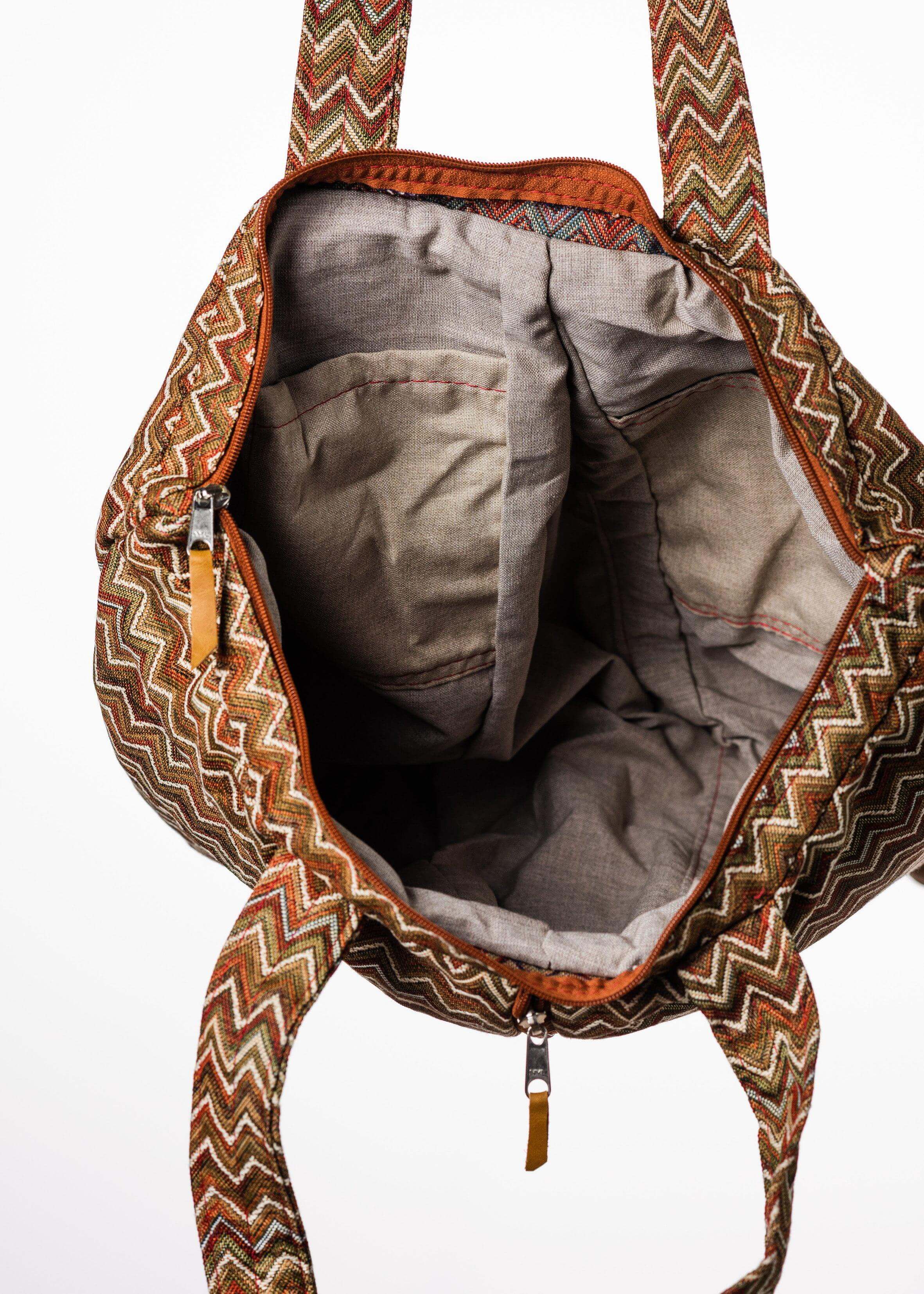 Canoa Handtasche, Klein - Índia, Flex-Familienunternehmen-Brasilheroe-