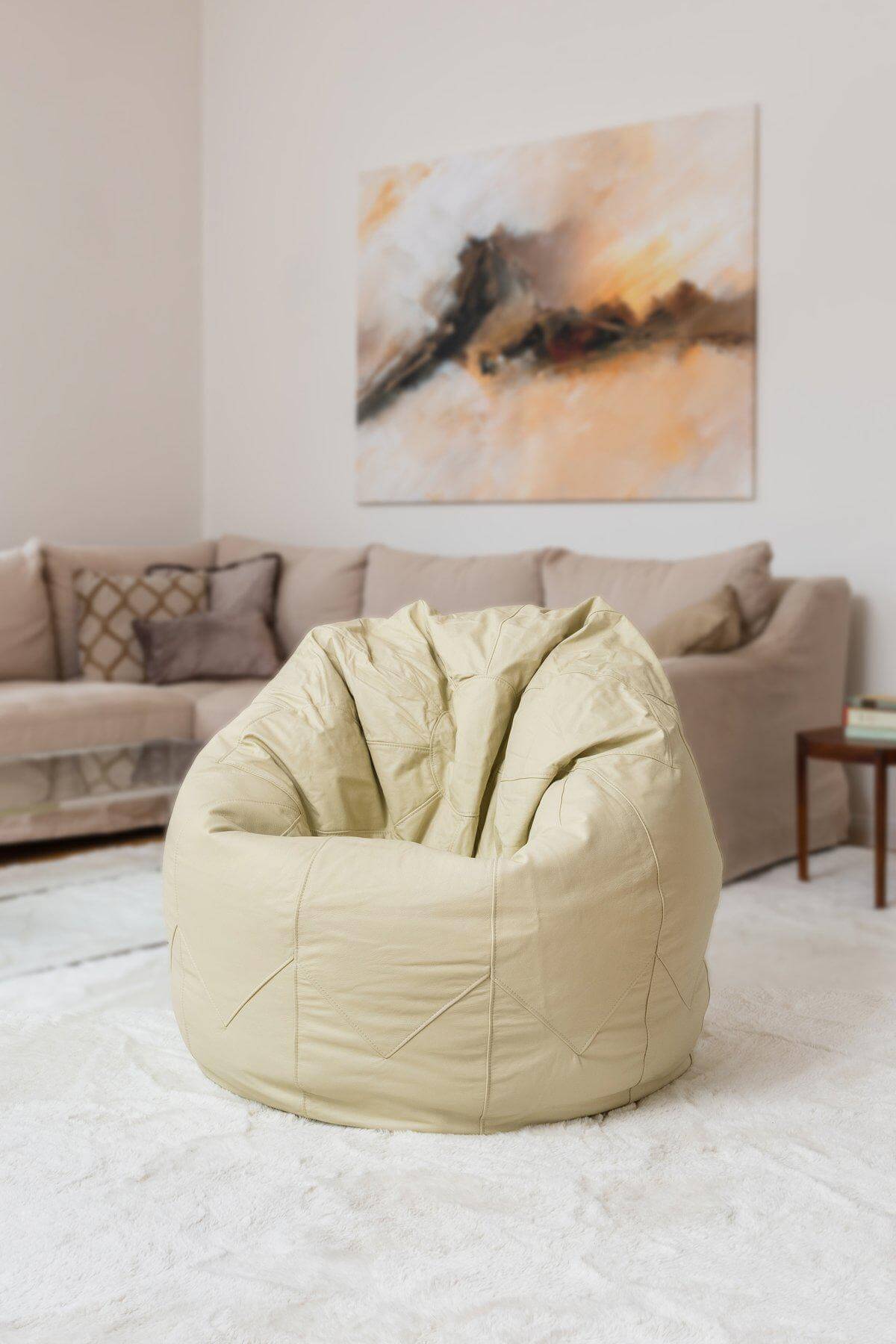 Sitzsack Leder Classic, Medium - Pico da Neblina-Familienunternehmen-Brasilheroe-
