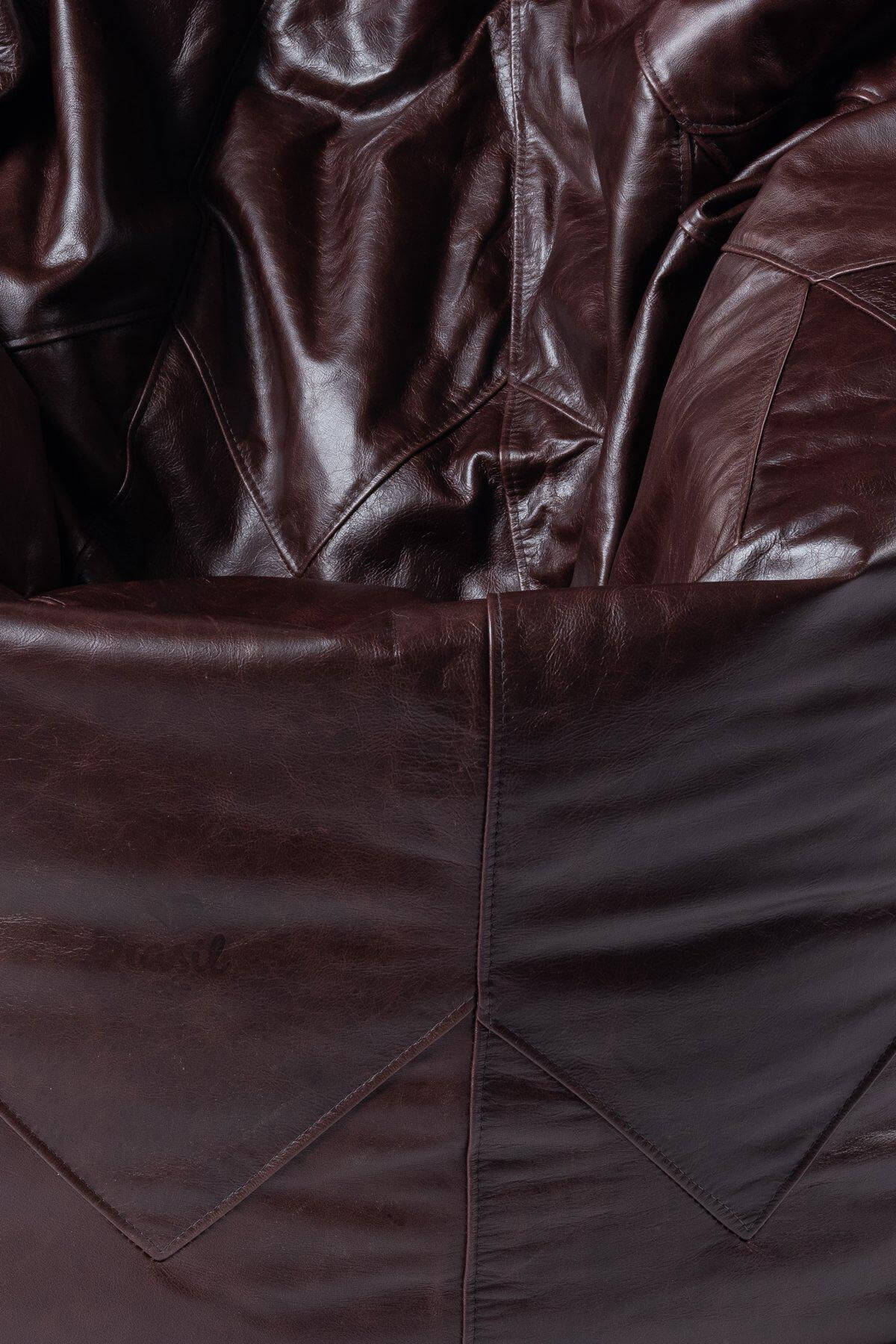 Sitzsack Leder Premium, Groß - Bahia-Familienunternehmen-Brasilheroe-