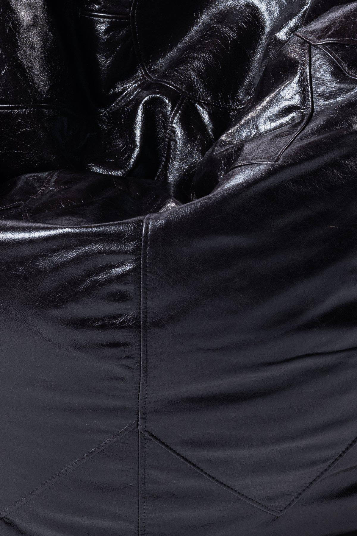 Sitzsack Leder Premium, Medium - Ribeirão Preto-Familienunternehmen-Brasilheroe-