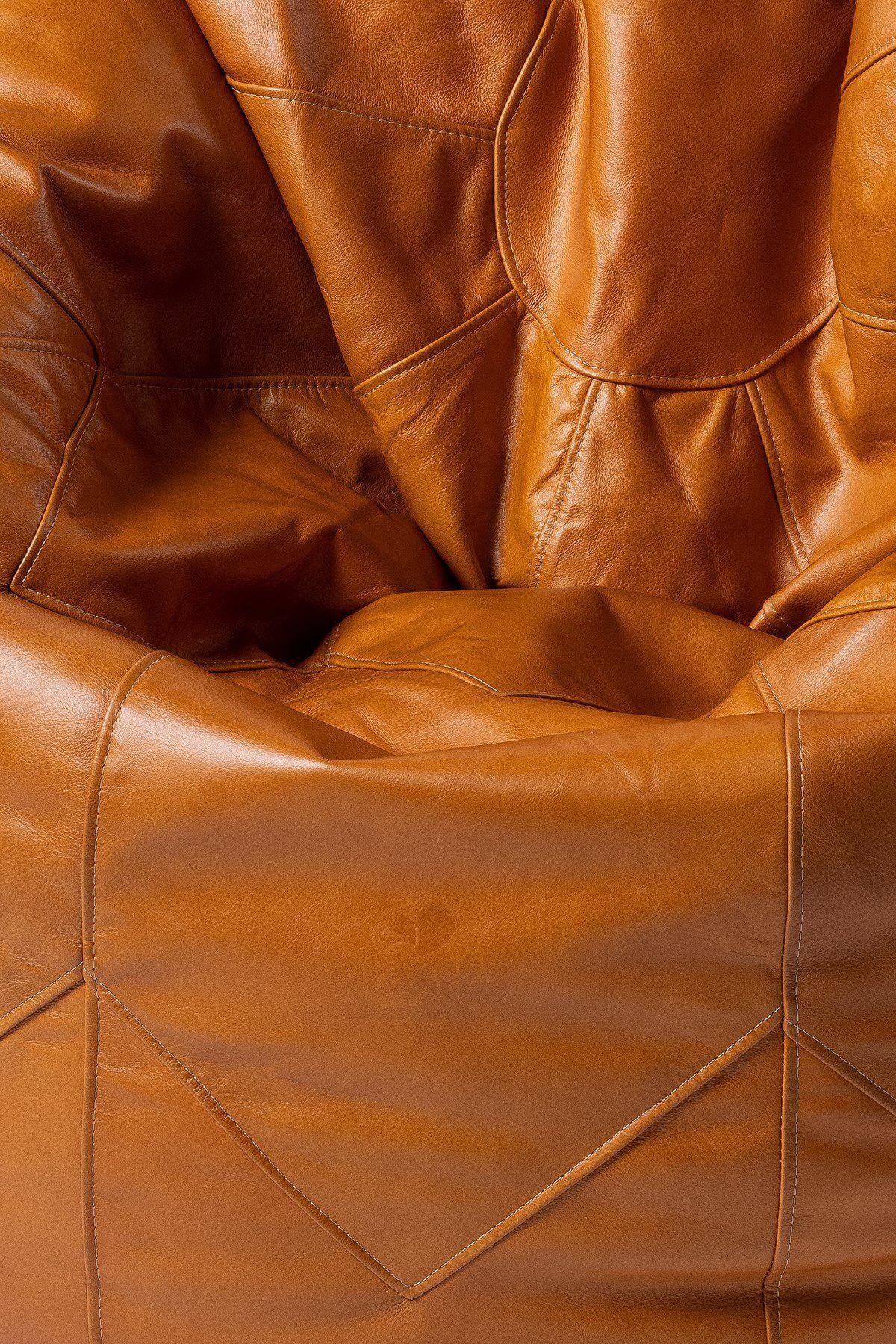 Sitzsack Leder Premium, Medium - São Bernardo-Familienunternehmen-Brasilheroe-