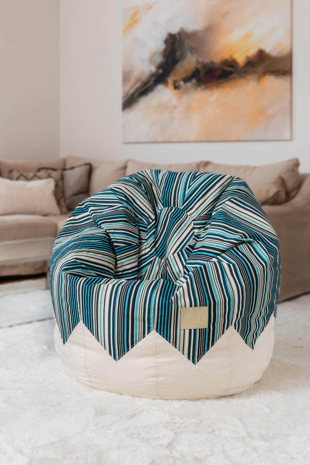 Sitzsack Stoff, Medium - Ilhabela-Familienunternehmen-Brasilheroe-