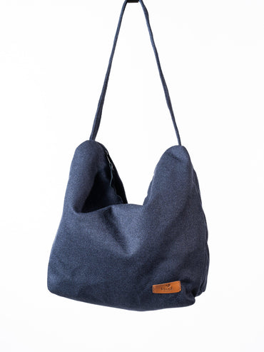 Canoa Handtasche, Klein - Azul Escuro (Dunkelblau)