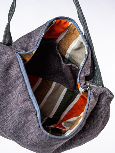 Canoa Handtasche, Klein - Cinzenta (Grau)