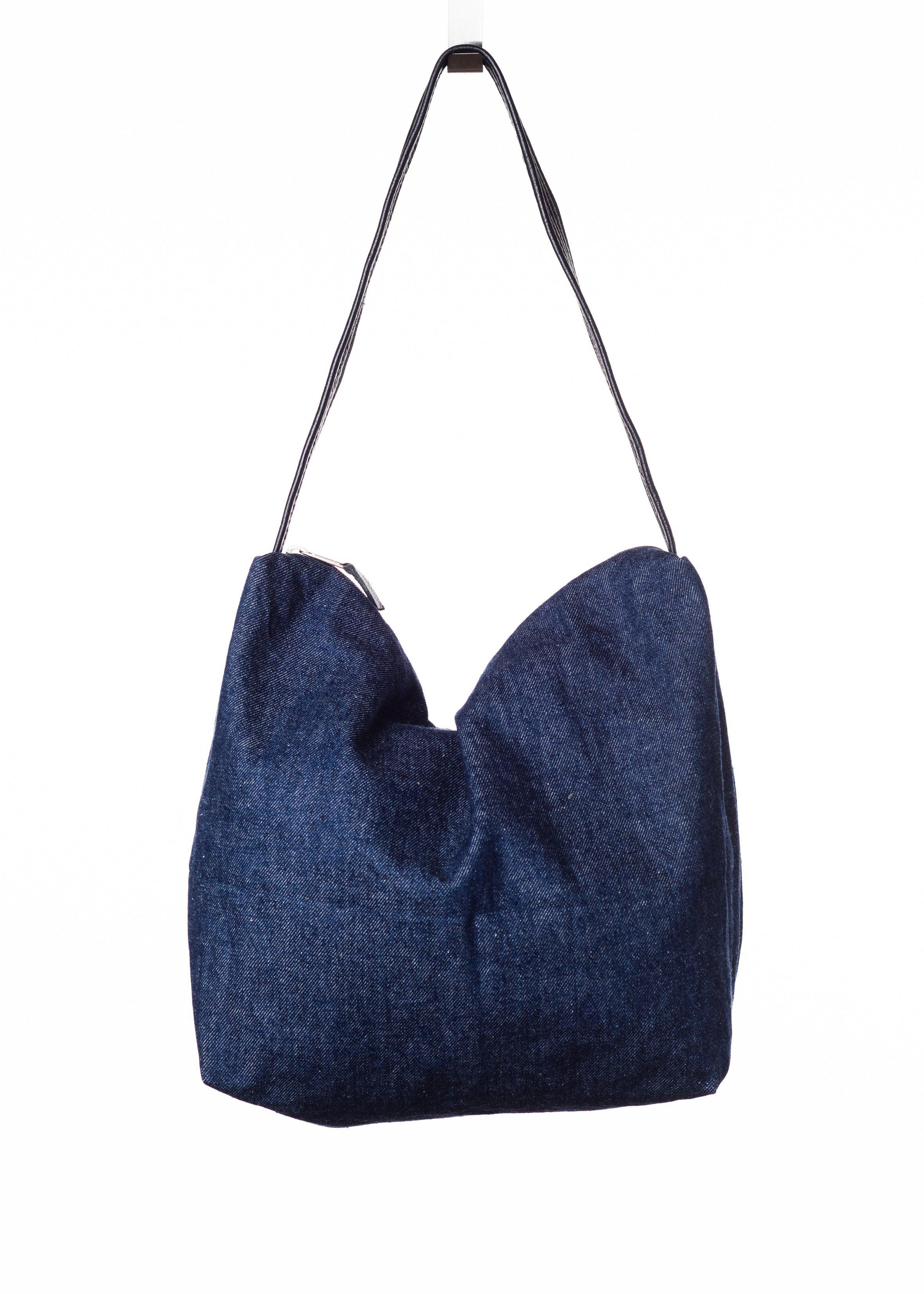 Canoa Handtasche, Klein - Jeans-Brasilheroe-Brasilheroe