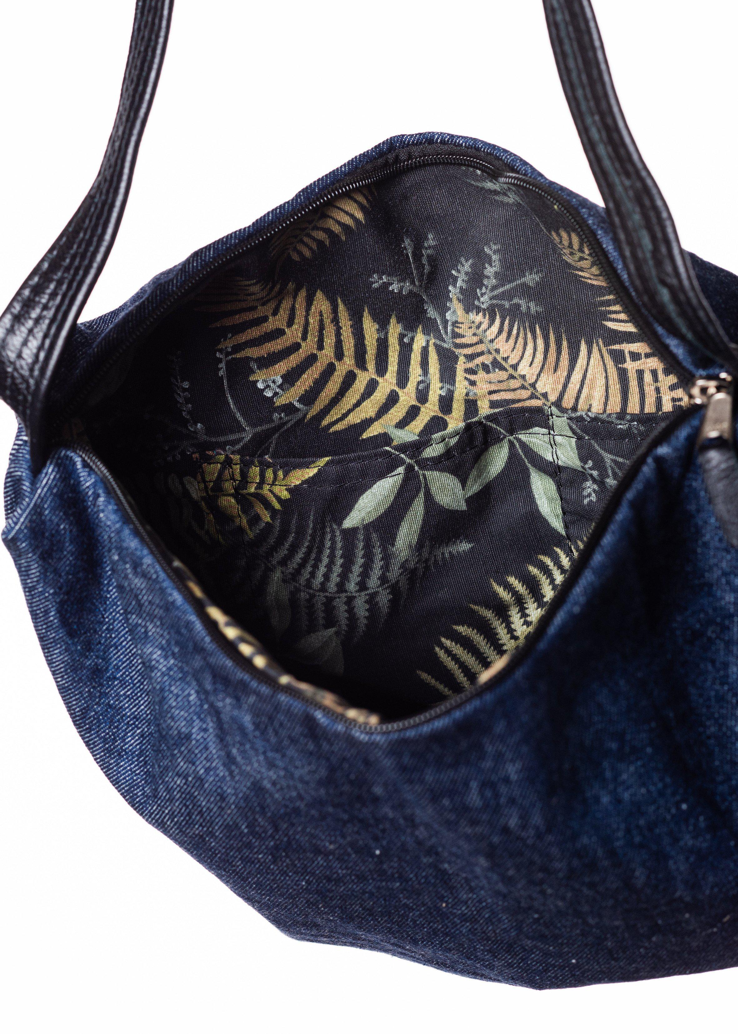 Canoa Handtasche, Klein - Jeans-Brasilheroe-Brasilheroe