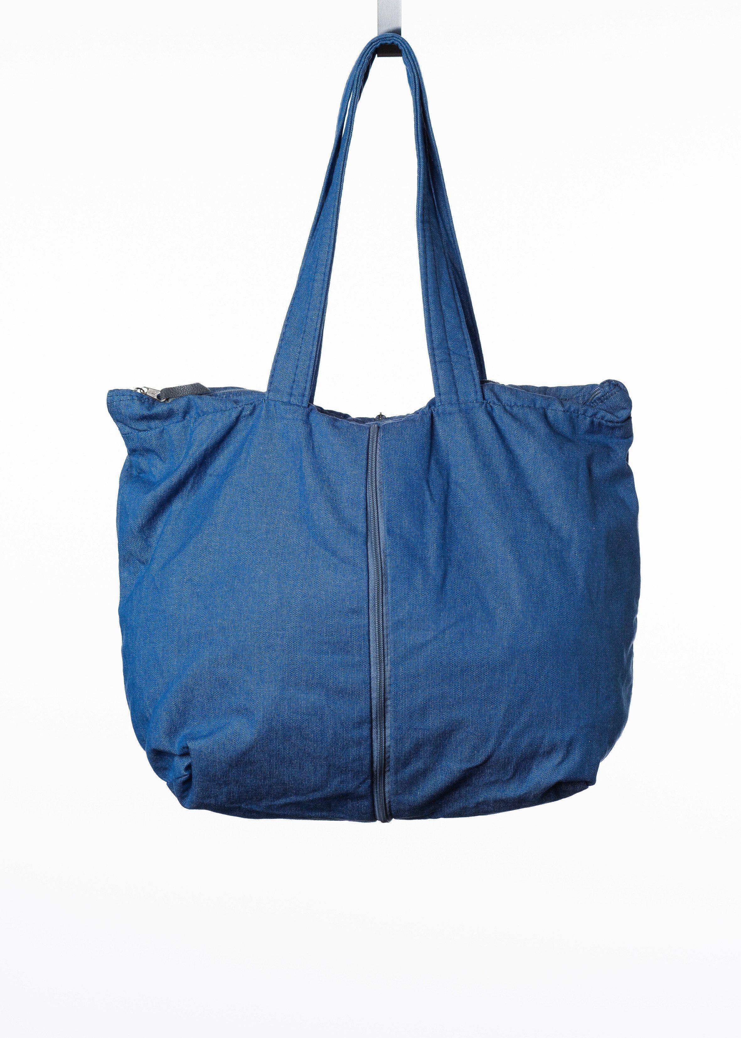 Canoa Handtasche, Klein - Jeans, Hellblau, Flex-Brasilheroe-Brasilheroe