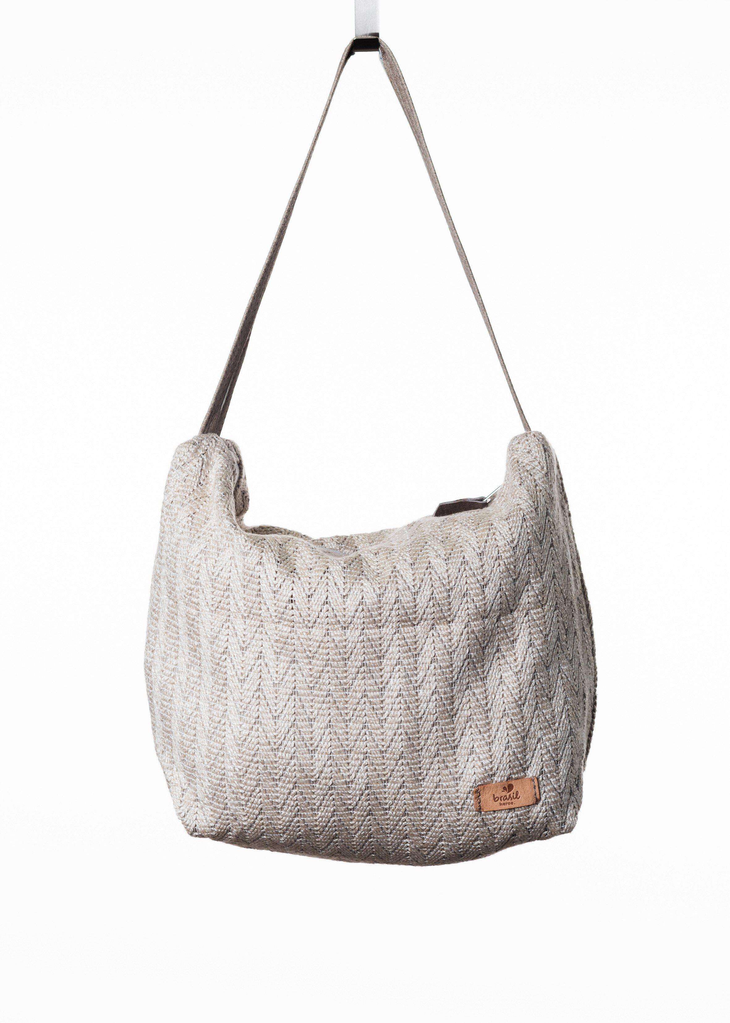 Canoa Handtasche, Klein - Juquehy (Beige)-Brasilheroe-Brasilheroe