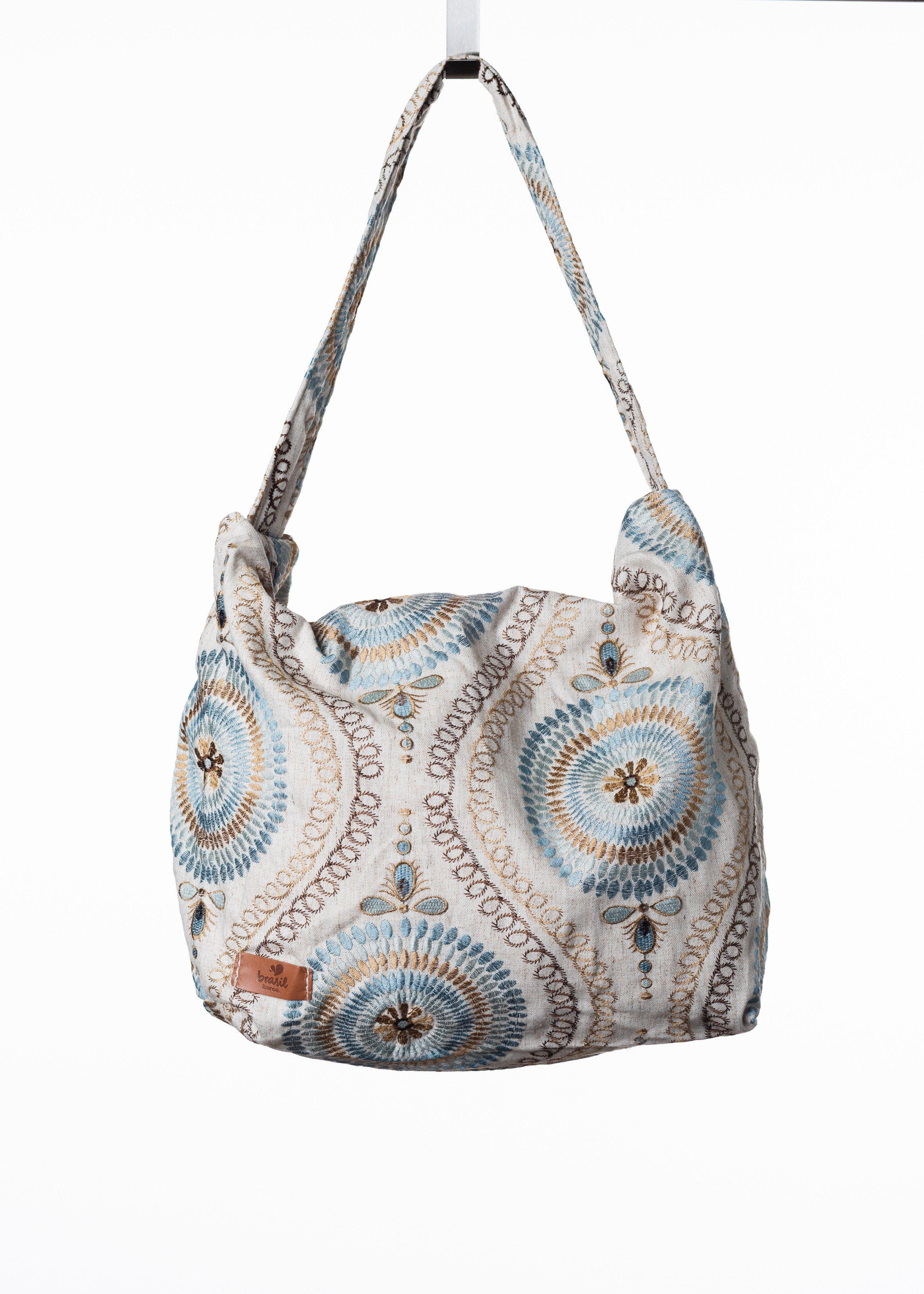 Canoa Handtasche, Klein - Porto Alegre (Beige)-Brasilheroe-Brasilheroe