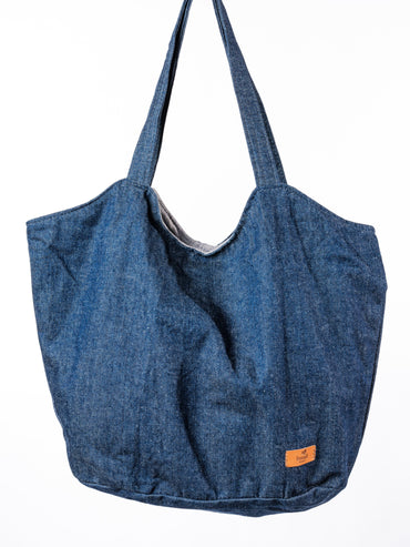 Praia Beach Handtasche, Groß - Jeans